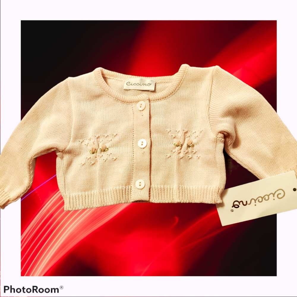 NEW 💗💕 CICCINO BABY SWETER 🇮🇹 💗 GIRL